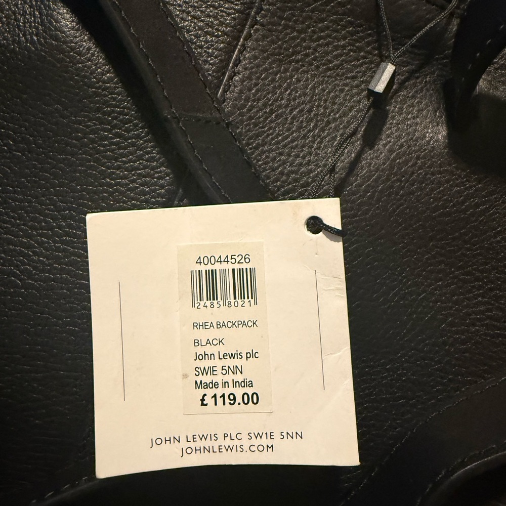 (New) John Lewis RHEA BACKPACK - Picture 5 of 5
